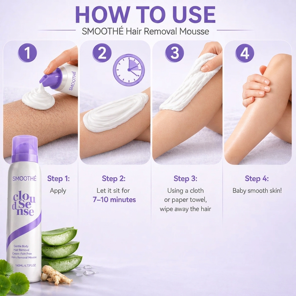 Smoothé — Body Hair Removal Spray